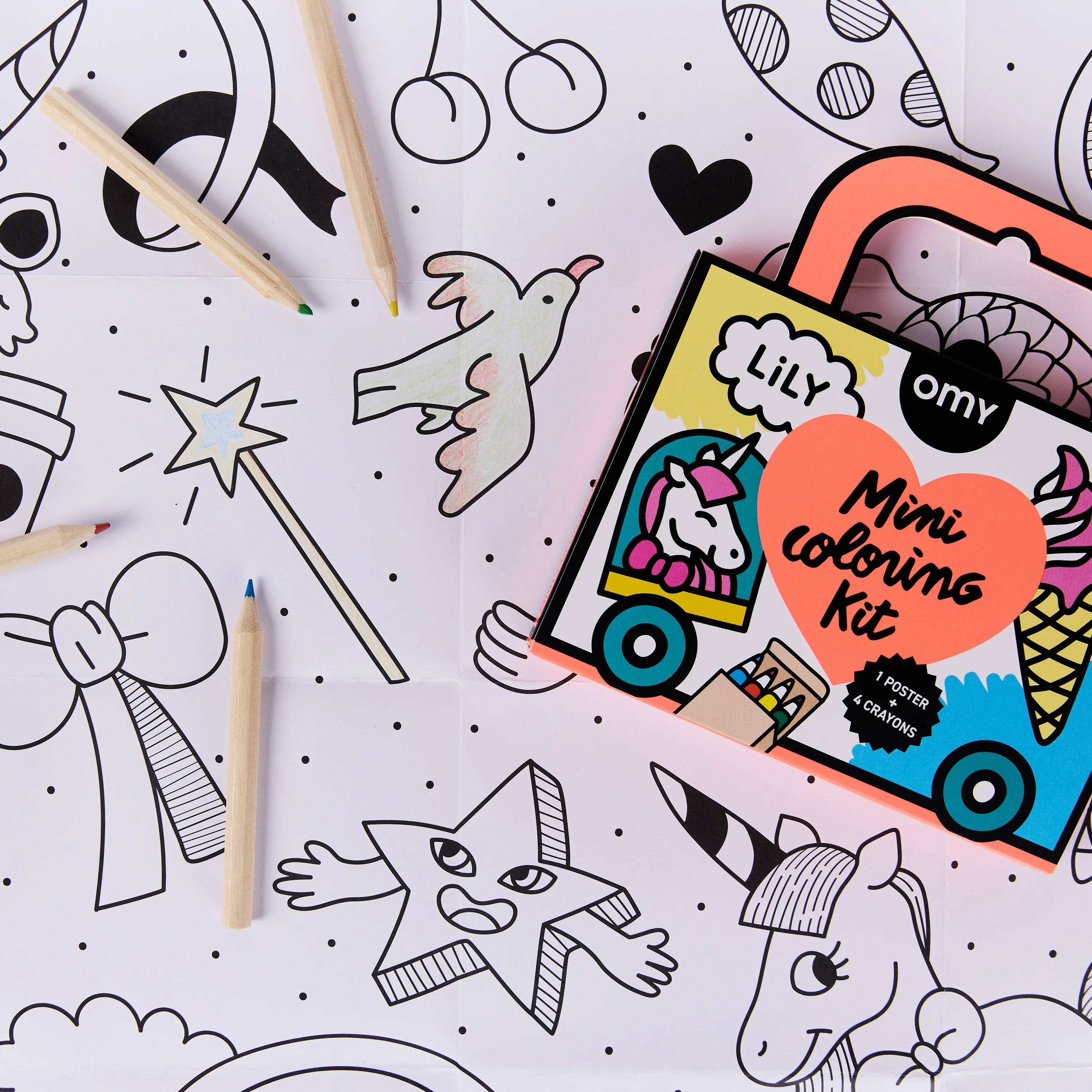 Mini Coloring Kit - Lily - Image 3