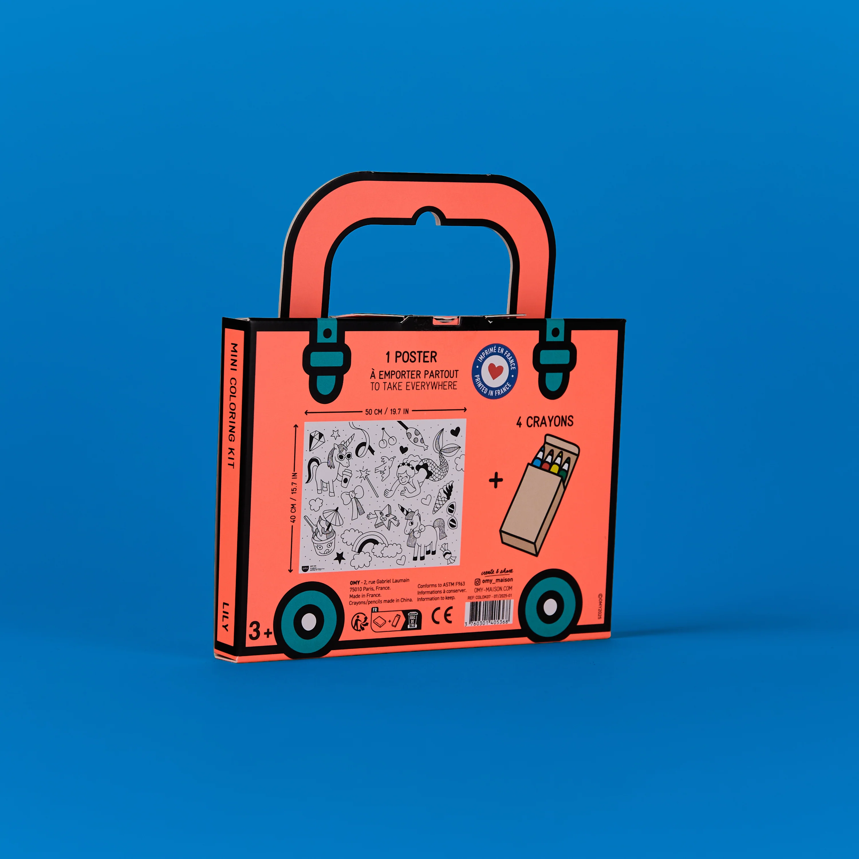 Mini Coloring Kit - Lily - Image 5