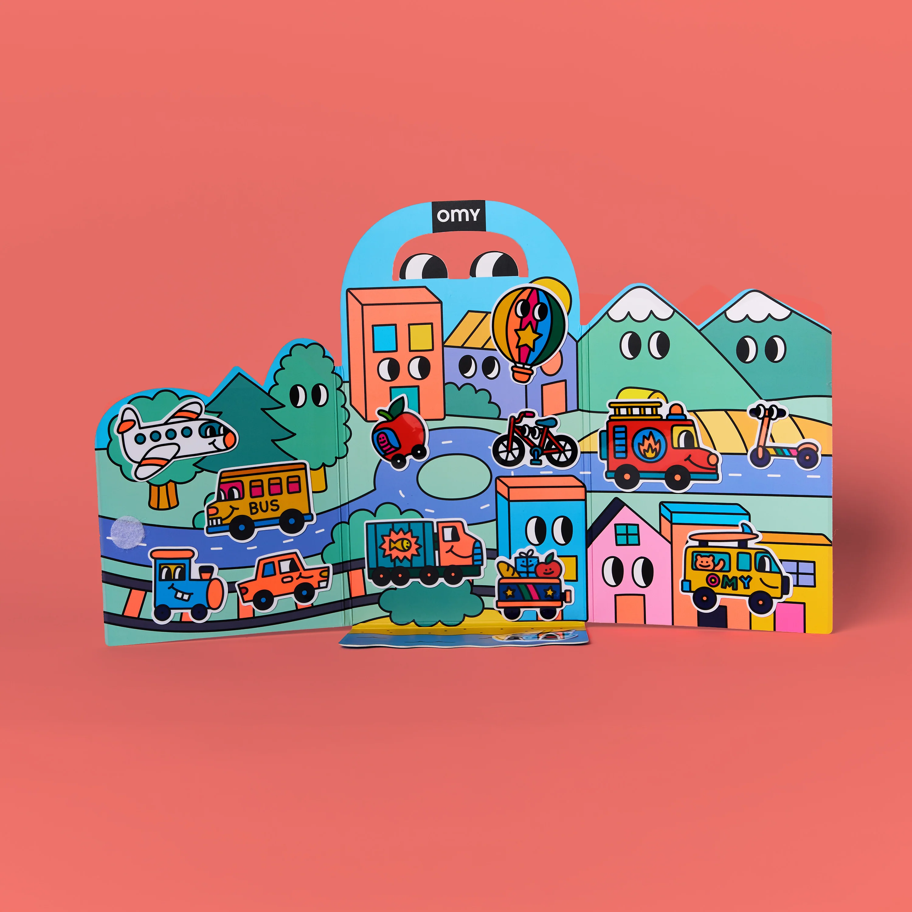 Montessori Stickers Kit - Vroom Vroom - Image 3