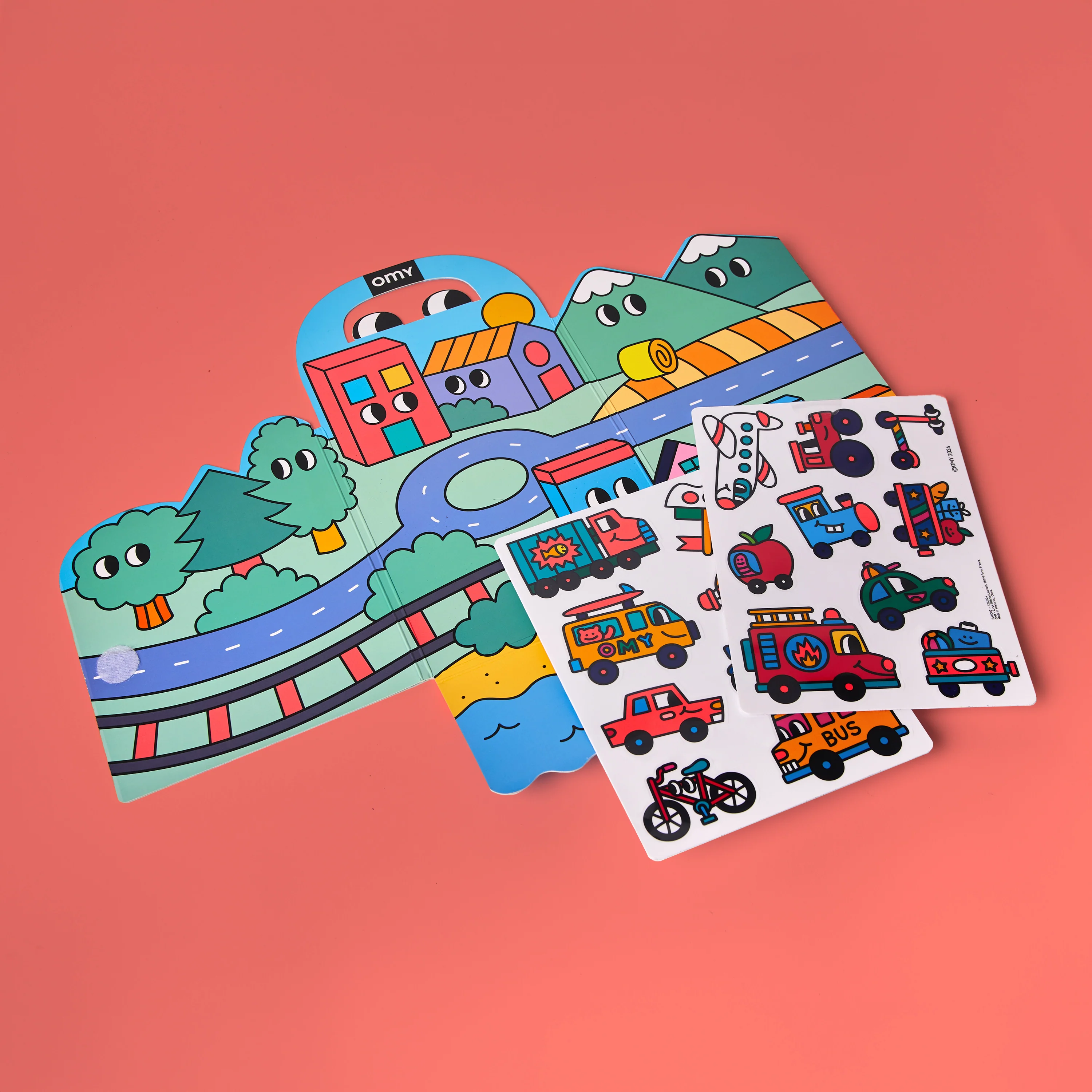 Montessori Stickers Kit - Vroom Vroom - Image 4