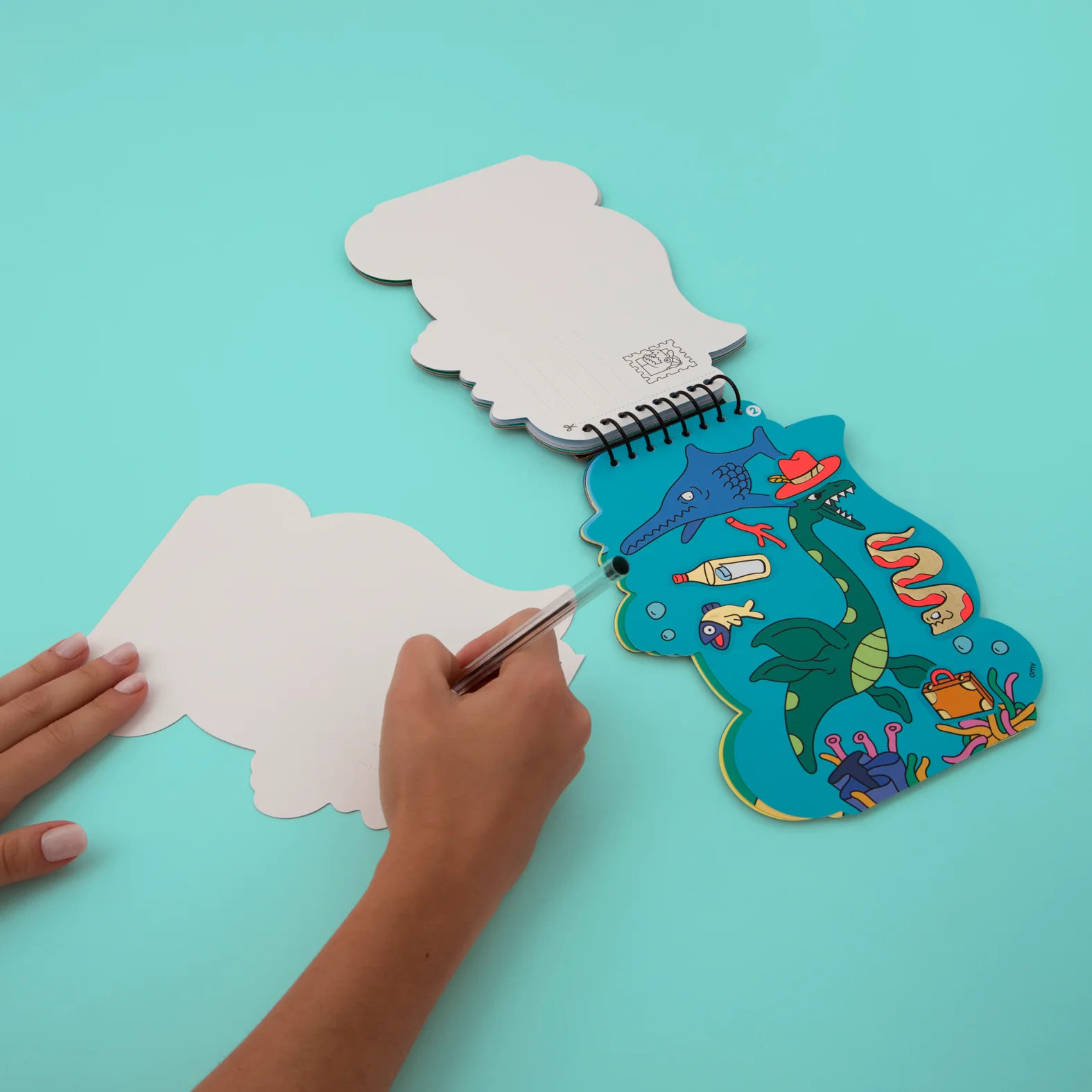 Sticker activity book - Dino - Image 4