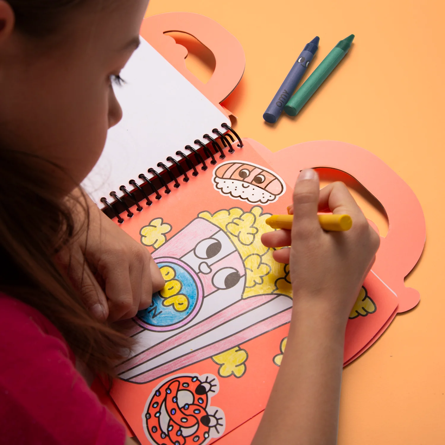 SUPER COLORING & STICKER BOOK YUMMY - Image 5